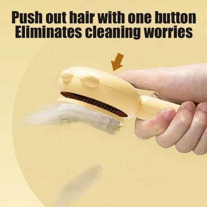 Pets Self-Cleaning Grooming Brush