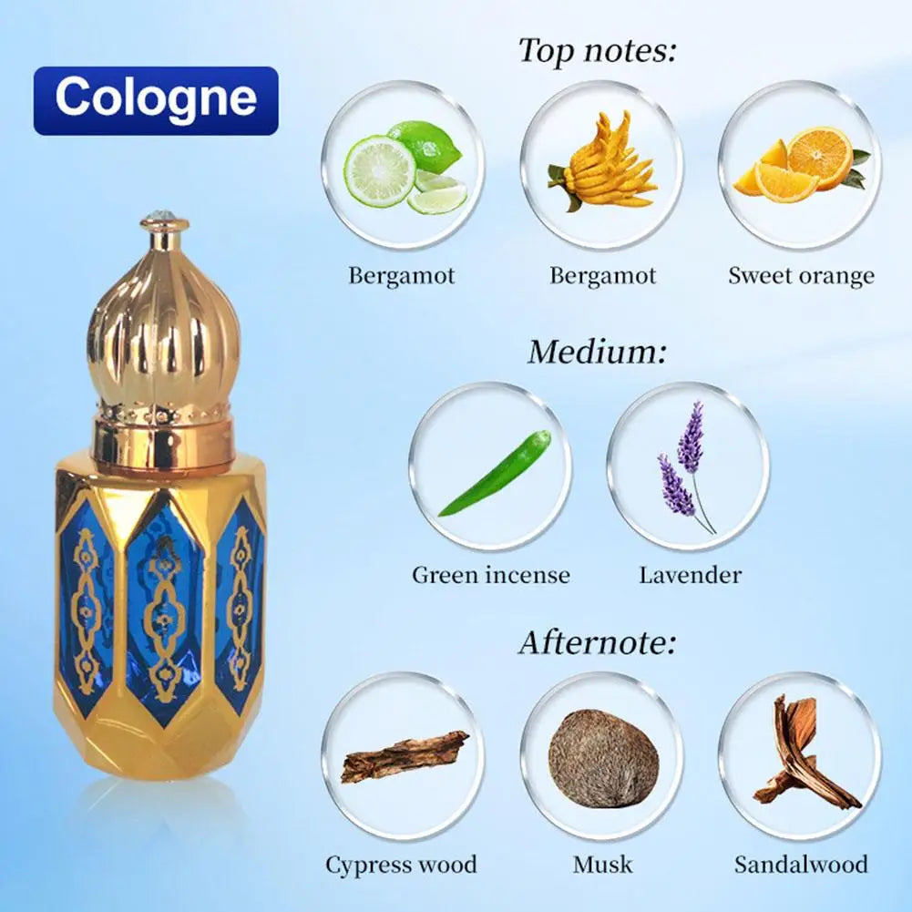 Arabian Perfume Men Cologne Perfumes Women Long Lasting Personal Mist Oil Fragrance Stylish Perfume For Hair And Body